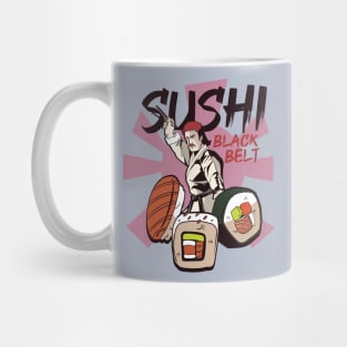 Sushi Black Belt Mug